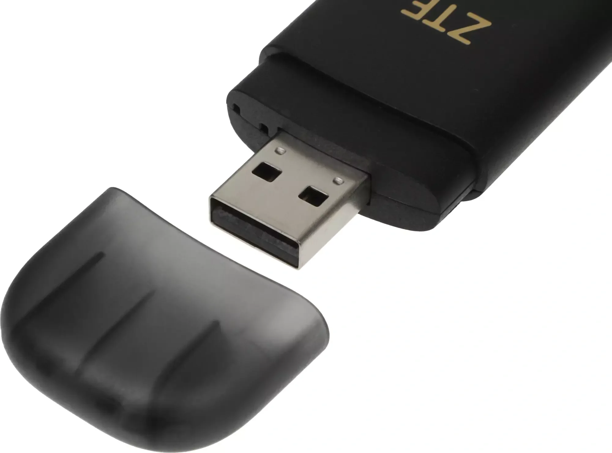 Модем 3G/4G ZTE F30Pro USB Wi-Fi VPN Firewall +Router внешний черный