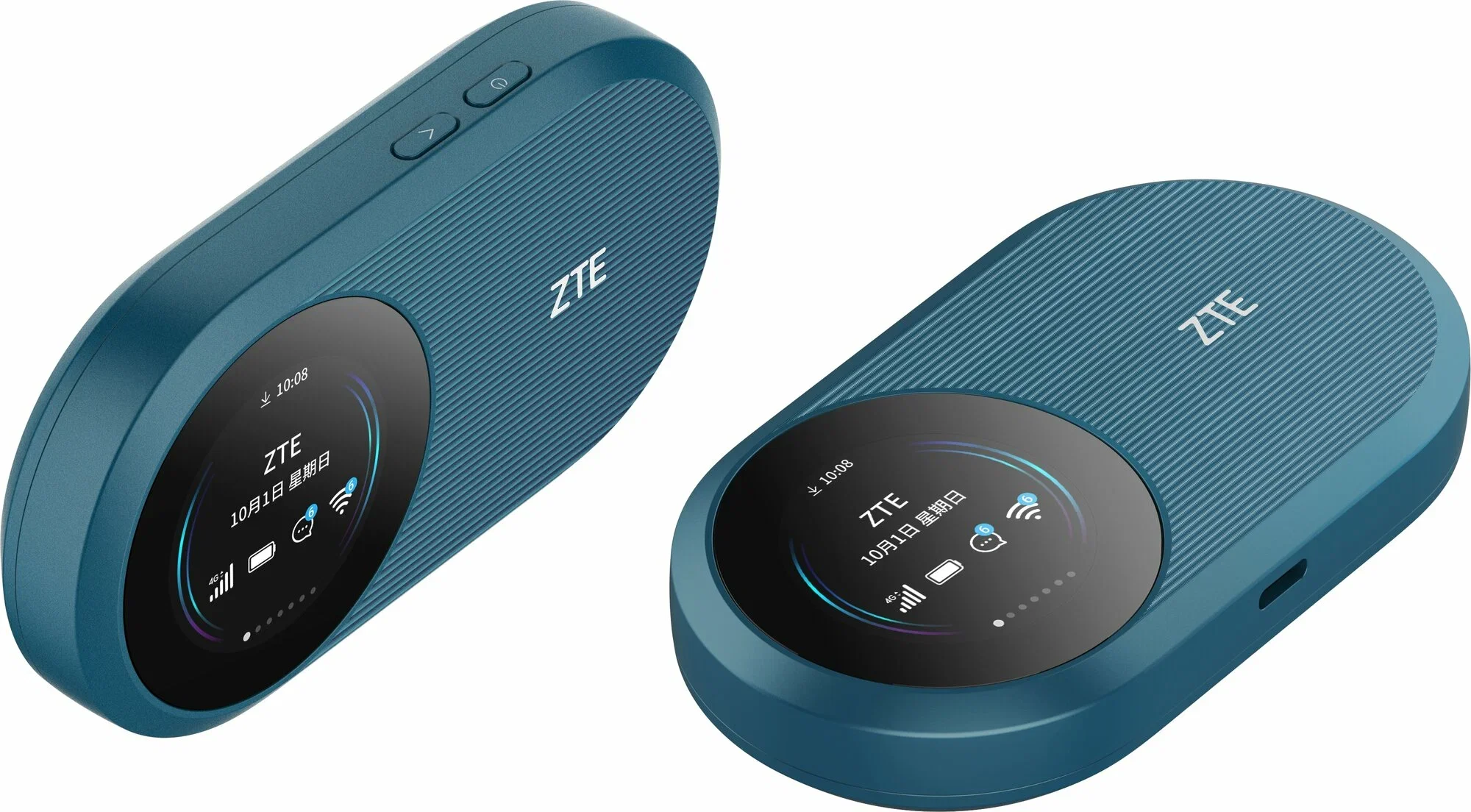 Модем 3G/4G ZTE U10s Pro USB Wi-Fi VPN Firewall +Router внешний темно-синий