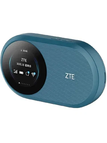 Модем 3G/4G ZTE U10s Pro USB Wi-Fi VPN Firewall +Router внешний темно-синий
