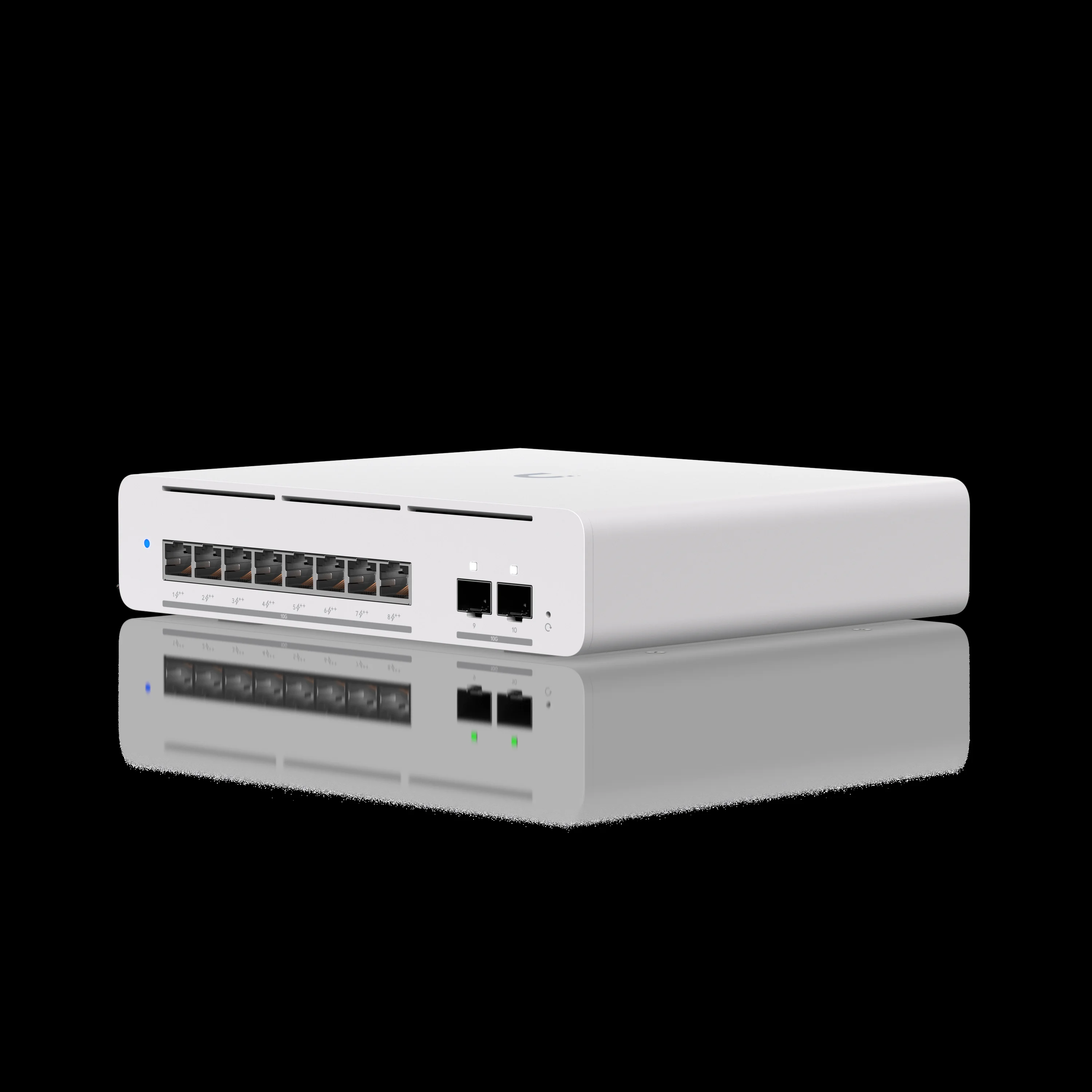 Ubiquiti UniFi Switch Pro XG 10 PoE PoE-коммутатор в стойку, 10х 10G RJ45, 2х 10G SFP+, раздача 400 Вт