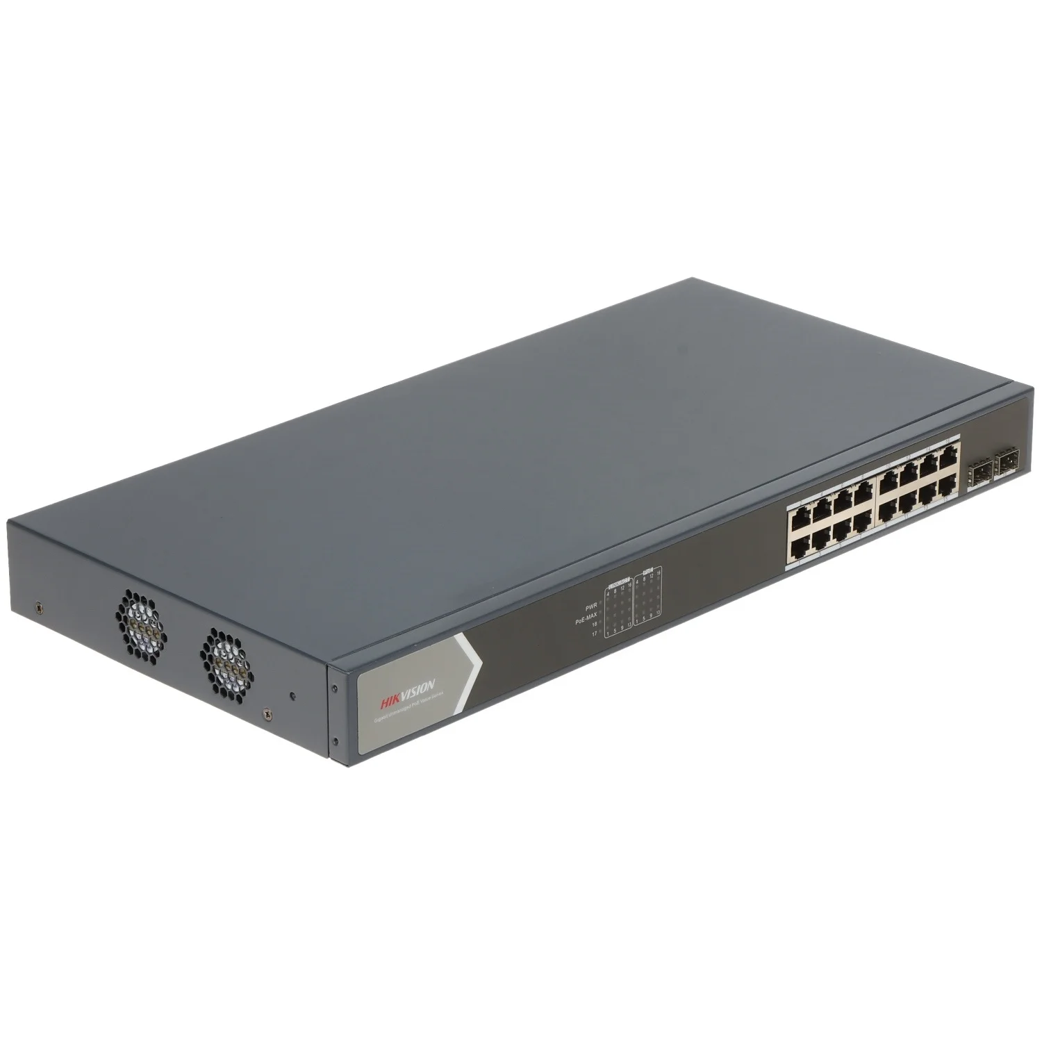 Коммутатор 16PORT 1000M POE DS-3E1518P-SI HIKVISION