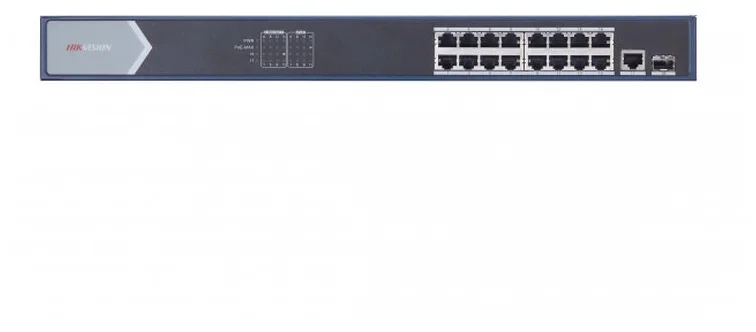Коммутатор 16PORT 1000M POE DS-3E1518P-SI HIKVISION