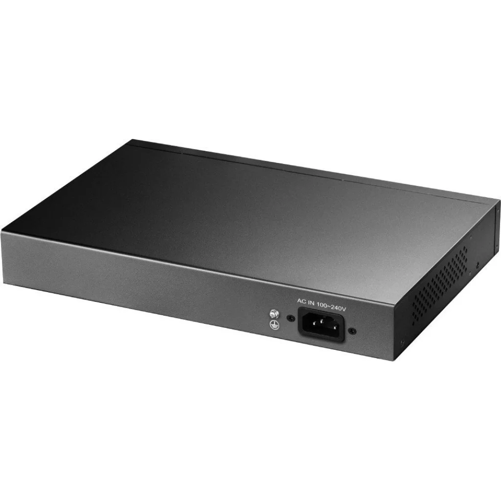 Коммутатор 24-Port 10/100 Mbps Switch, 24 10/100 Mbps RJ45 Ports, Switch/VLAN/Extend working mode DIP switch, Rack-mountable Steel Case, Power Saving,