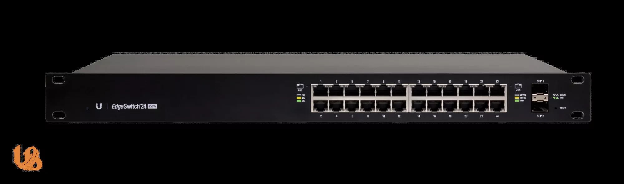 Коммутатор 24PORT 1000M 2SFP POE ES-24-250W UBIQUITI