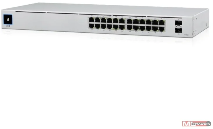 Коммутатор 24PORT 1000M 2SFP USW-24 UBIQUITI