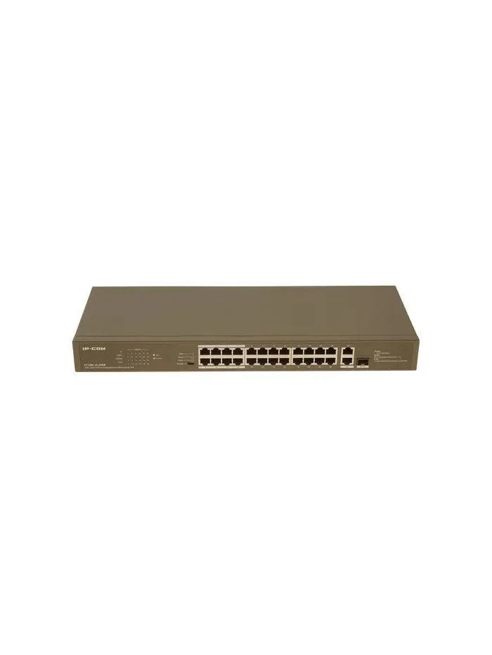 Коммутатор 24-портовый гигабитный стоечный IP-COM G1124P-24-250W с 24-портовым PoE