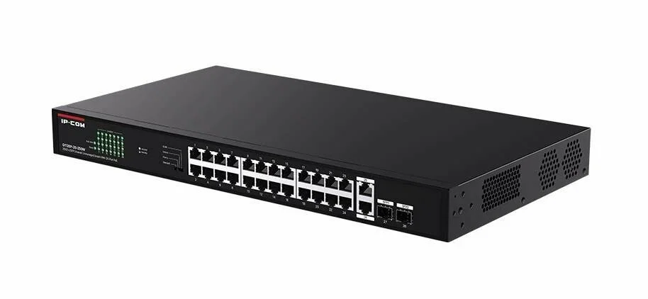 Коммутатор 24-портовый гигабитный стоечный IP-COM G1124P-24-250W с 24-портовым PoE