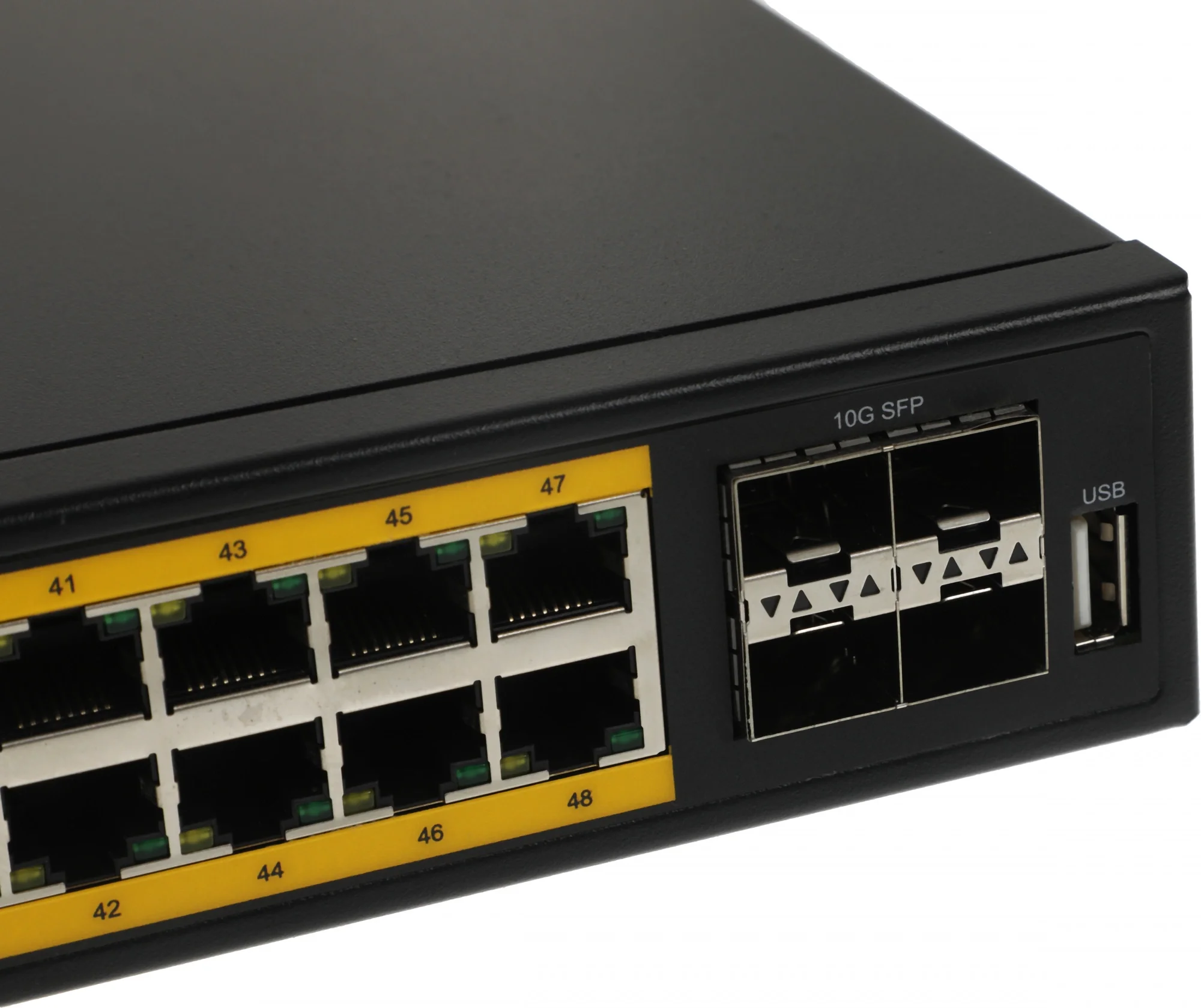 Коммутатор 48-Port Layer 2 Managed Gigabit PoE++ Switch with 4 10G SFP ports 720W
