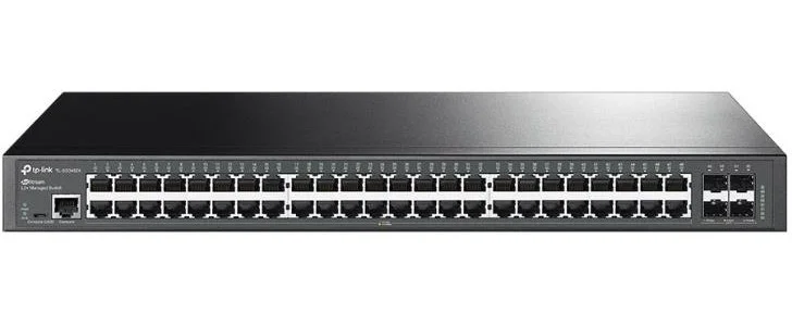 Коммутатор 48-портовый гигабитный управляемый уровня 2+ TP-Link TL-SG3452X JetStream с четырьмя слотами SFP+ 10 Гбит/с