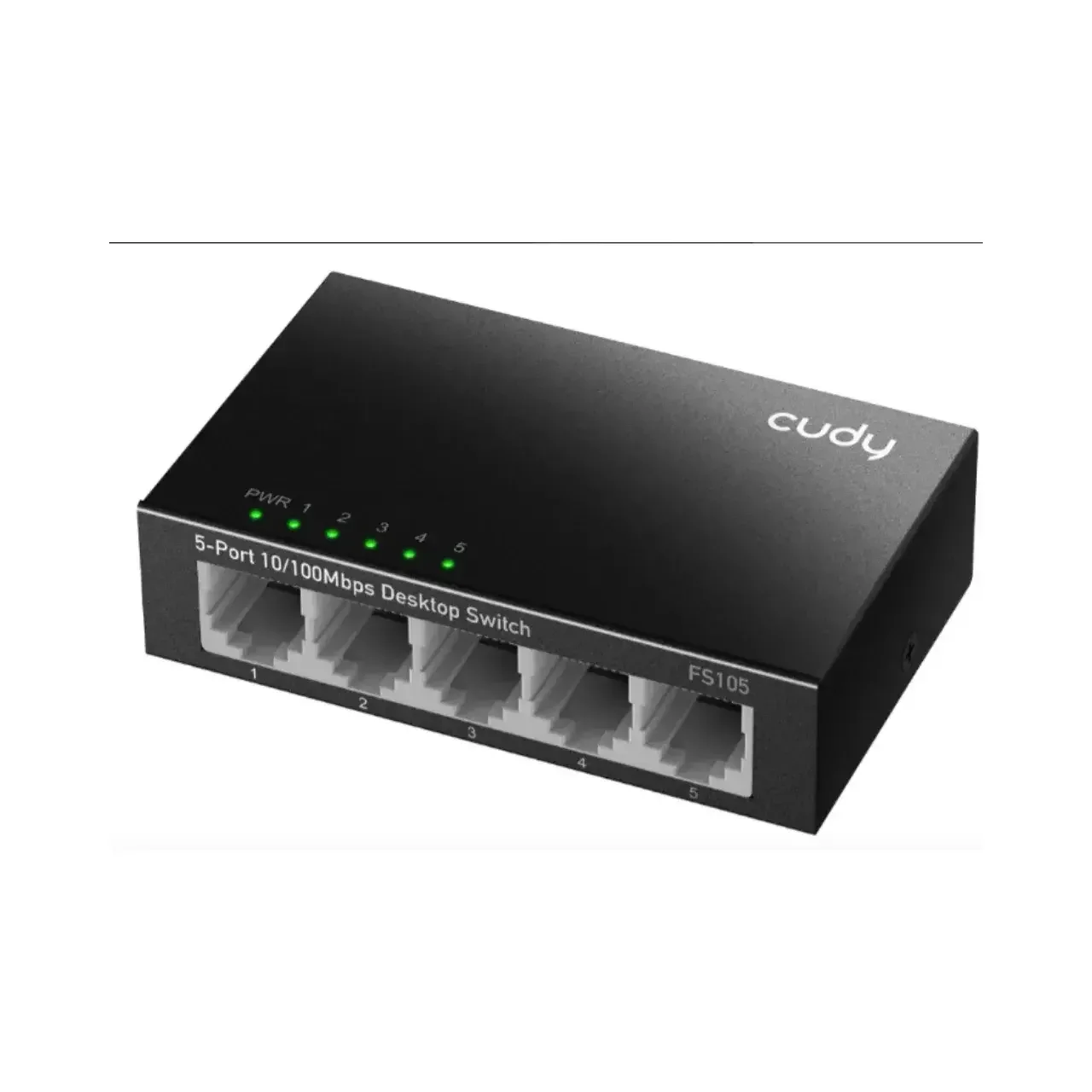 Коммутатор 5-Port Gigabit Desktop Switch, 5 10/100/1000M RJ45 Ports, Loop Detection, Desktop Plastic Case, Power Saving, Plug & Play, Wall-Mount, Powe