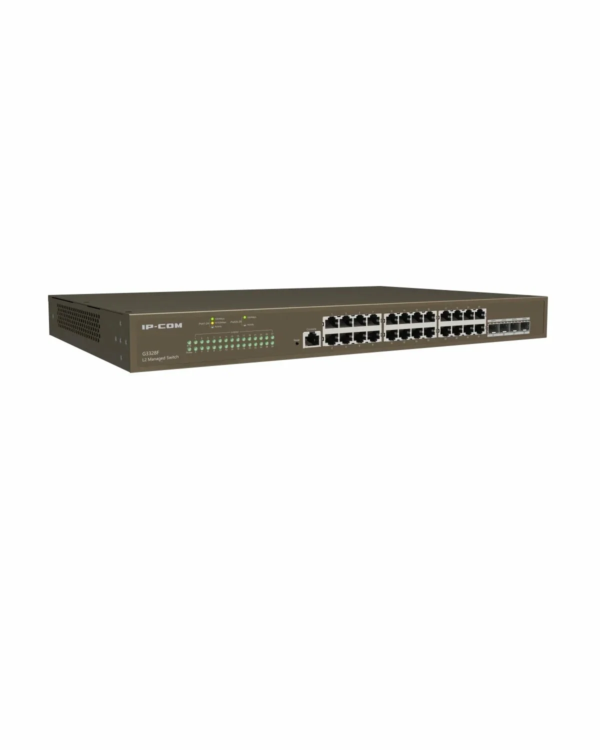 Коммутатор 8GE/2SFP POE MANAGED G3310P-8-150W IP-COM