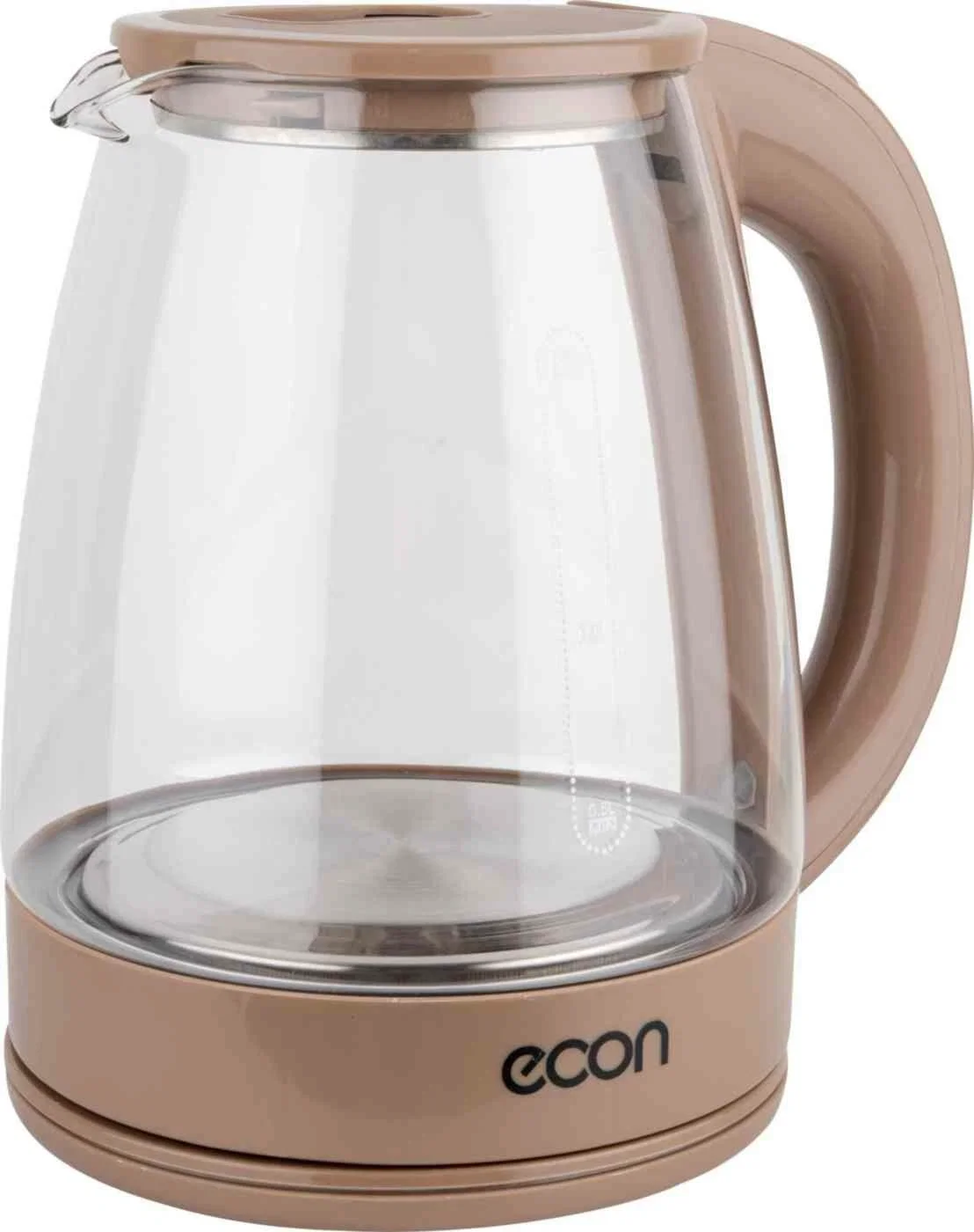 Эл,чайник econ ECO-1847KE (1500 Вт, 1,8 л, стекло)
