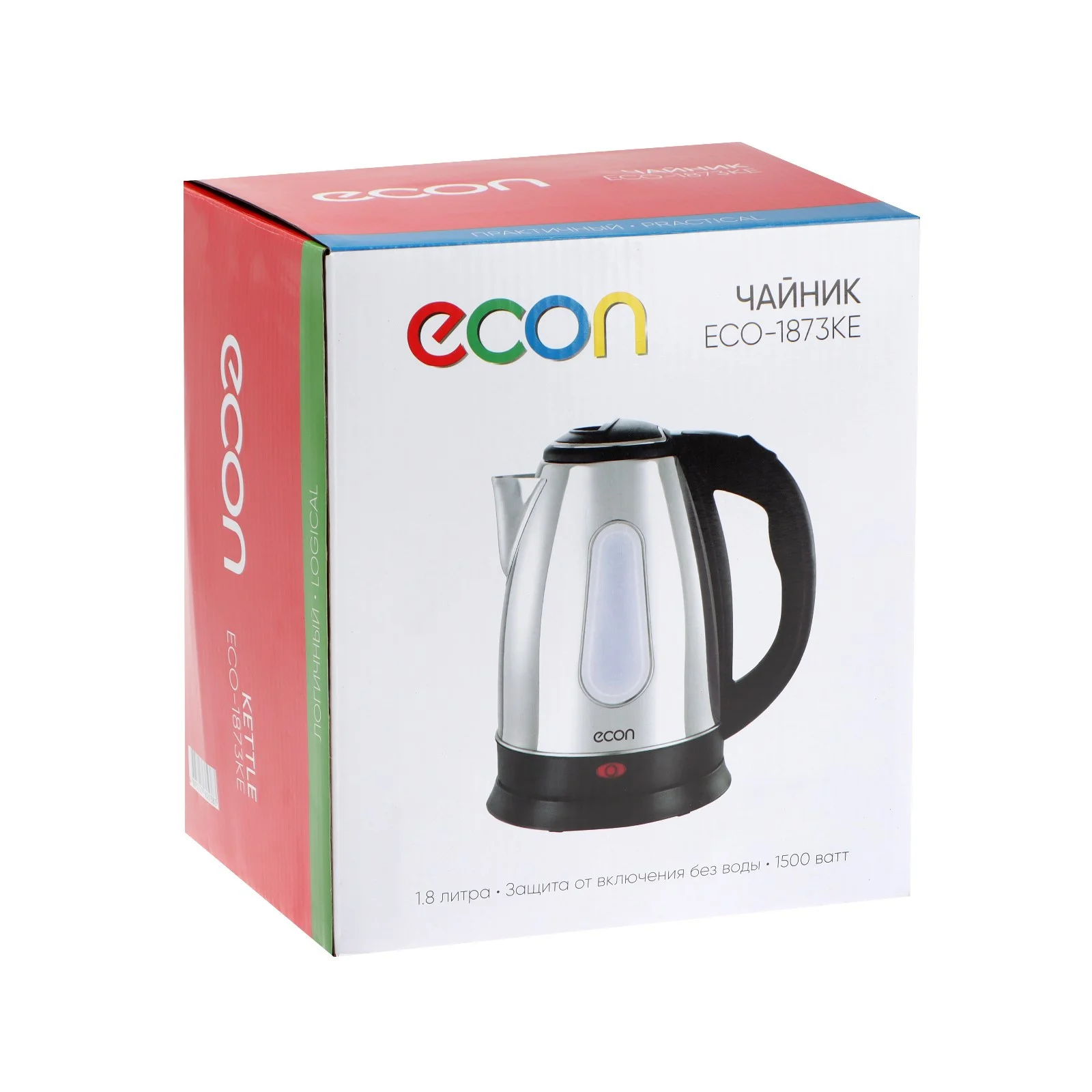 Эл,чайник ECON ECO-1873KE 1500Вт, 1,8л