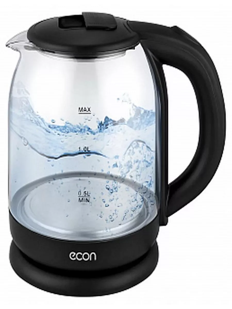 Эл,чайник Econ ECO-1879KE (1500 Вт, 1,8 л, металл)