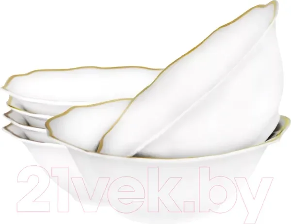 205-585 Набор солонок MAGNOLIA GOLD в под.уп.(х48)Фарфор