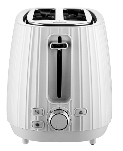 Тостер BRAYER BR2104WH, 930 Вт, 7 реж, автодогр, размор, отмена, автоотключ,2 тоста одновр, съем.по