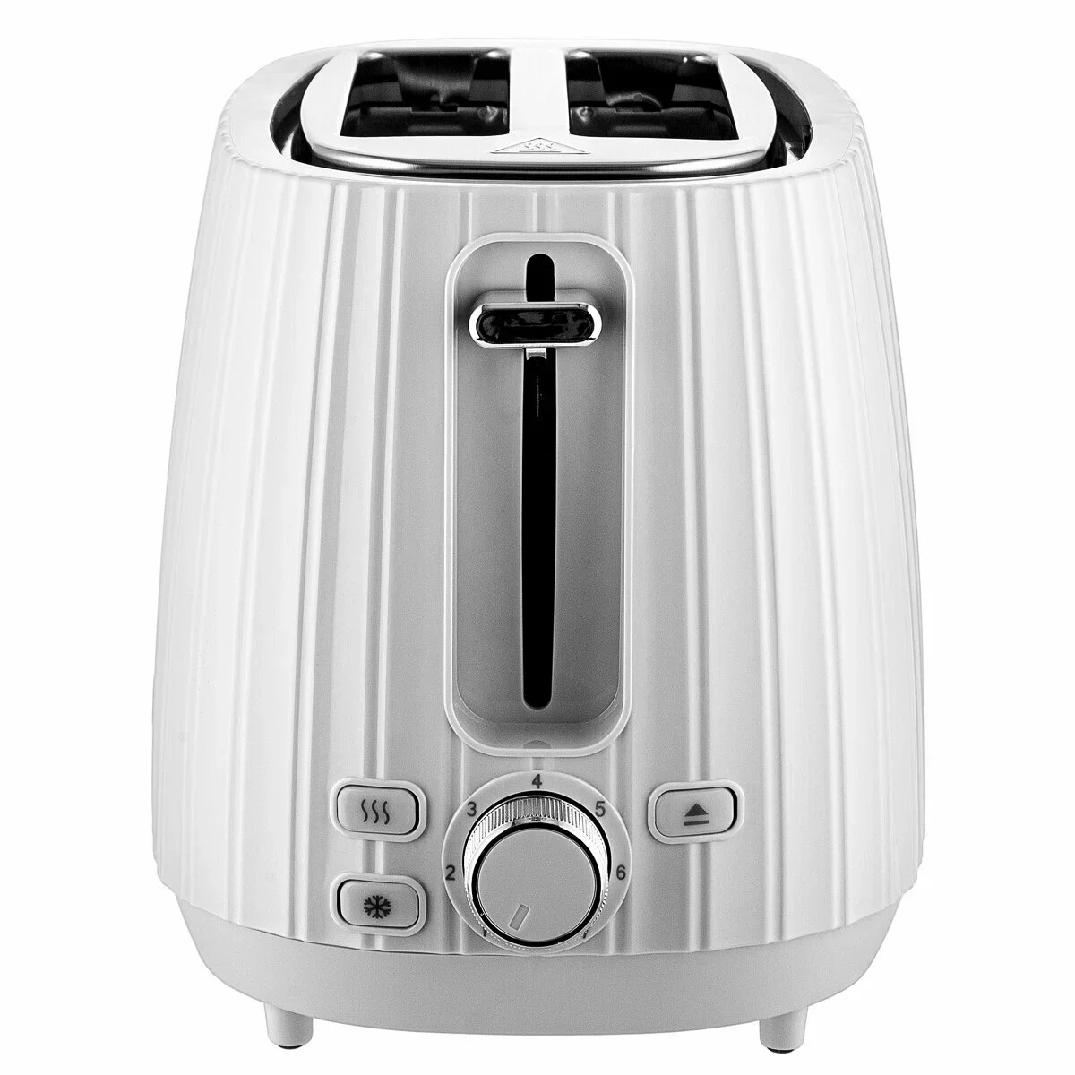 Тостер BRAYER BR2104WH, 930 Вт, 7 реж, автодогр, размор, отмена, автоотключ,2 тоста одновр, съем.по