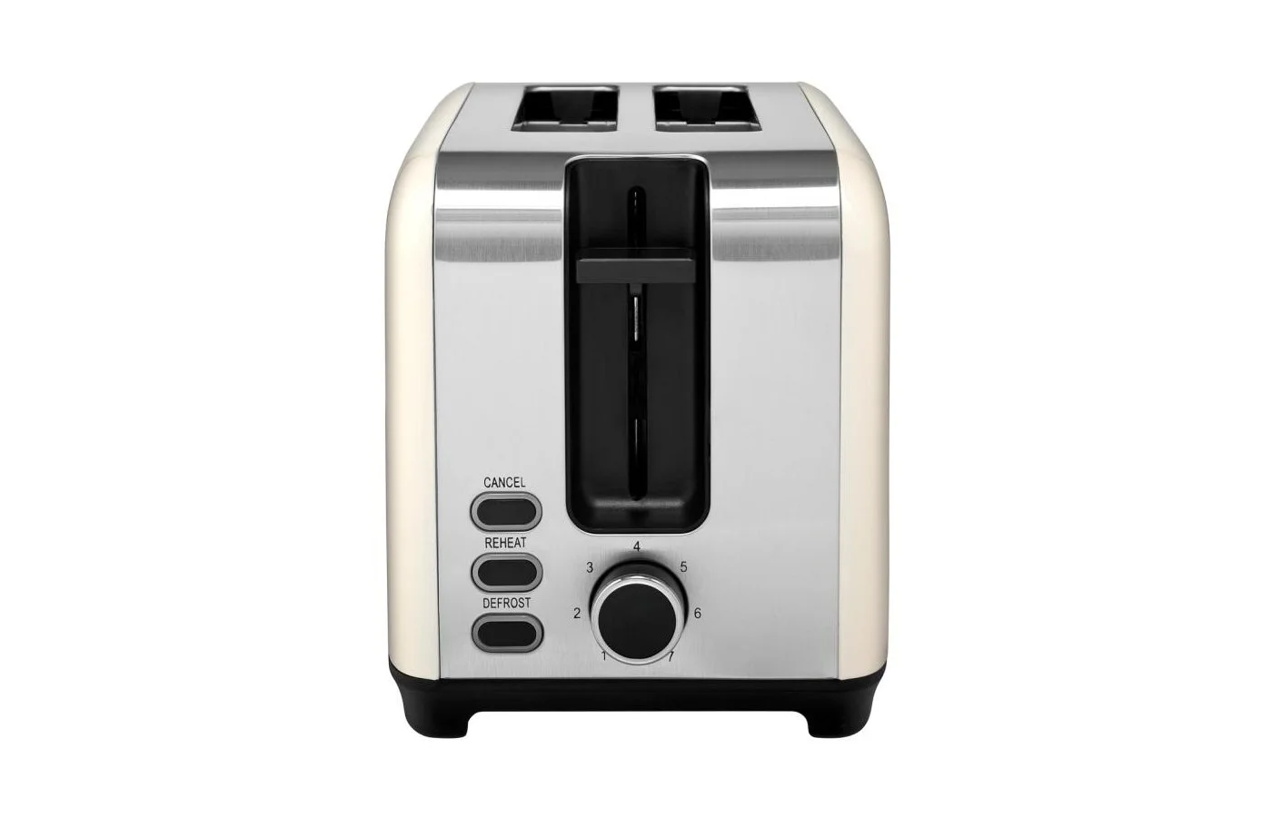 Тостер BRAYER BR2111, 930 Вт, 7 реж, автодогр, размор, отмена, автоотключ,2 тоста одновр, съем.подд