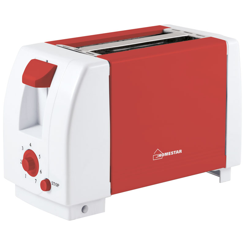Тостер HOMESTAR HS-2002 коралл (750Вт,7 степеней прожарки)