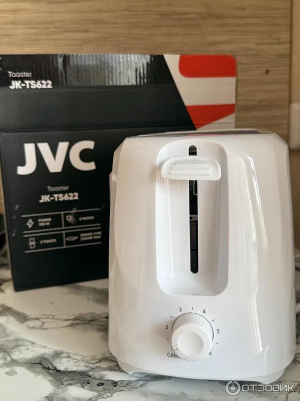 Тостер JVC JK-TS622 700Вт, 6 режимов