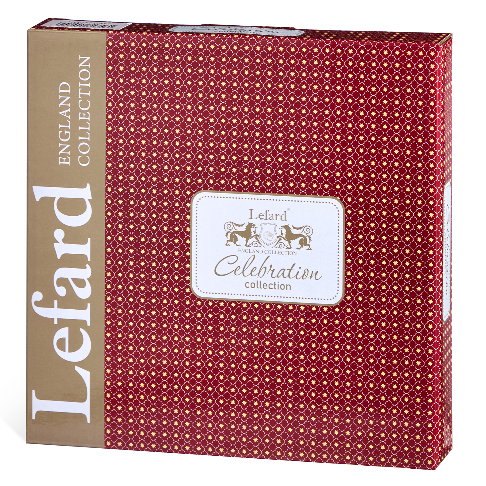 НАБОР ФИГУРНЫХ ТАРЕЛОК ЗАКУСОЧНЫХ LEFARD "CELEBRATION" 2 ШТ. 20,5*2 СМ (КОР=16НАБ.)
