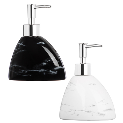 VETTA Дозатор для жидкого мыла Marble, керамика, 2 цвета
