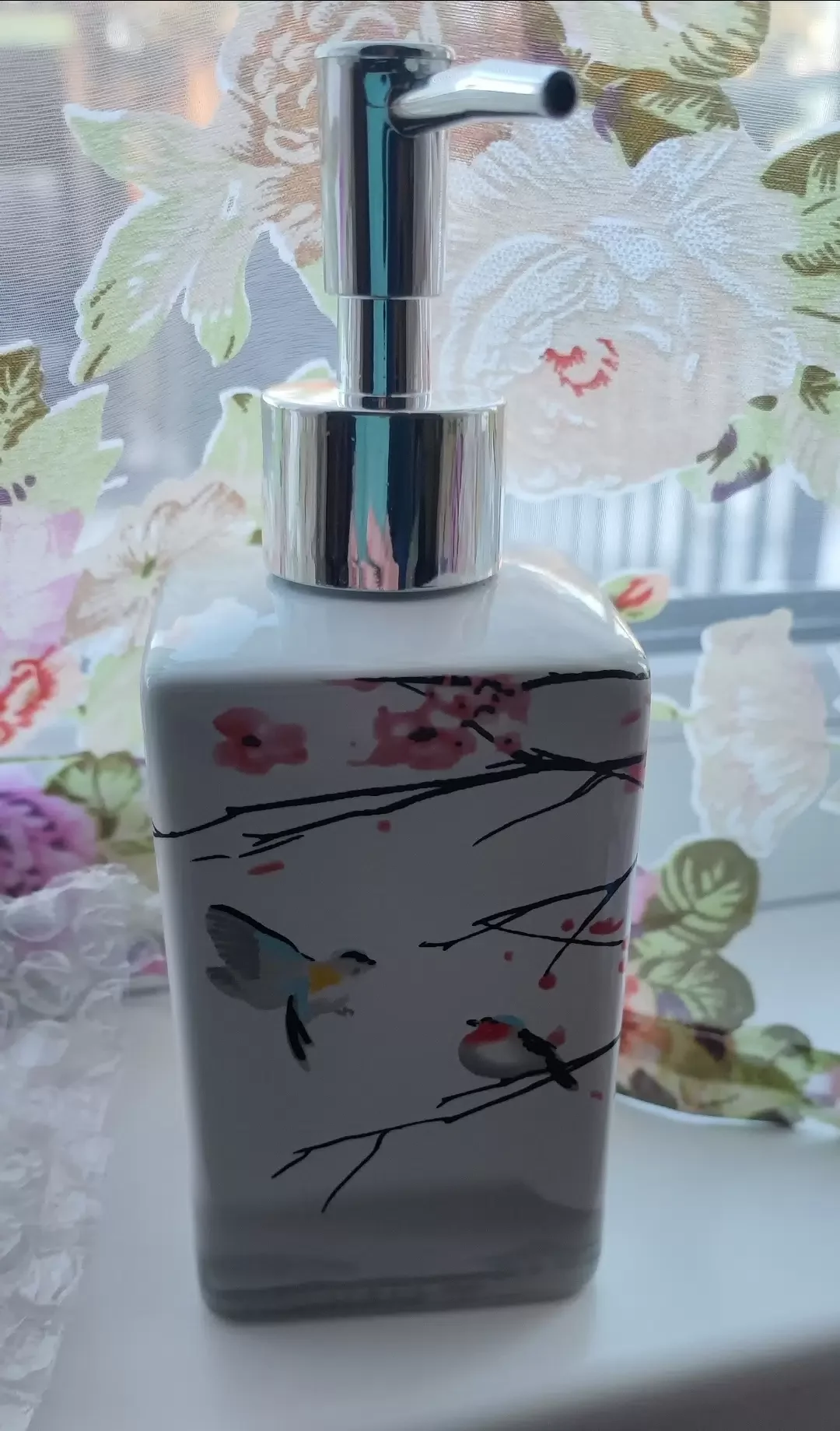 СКР Дозатор для жидкого мыла "Сакура" DIS-S, керамика