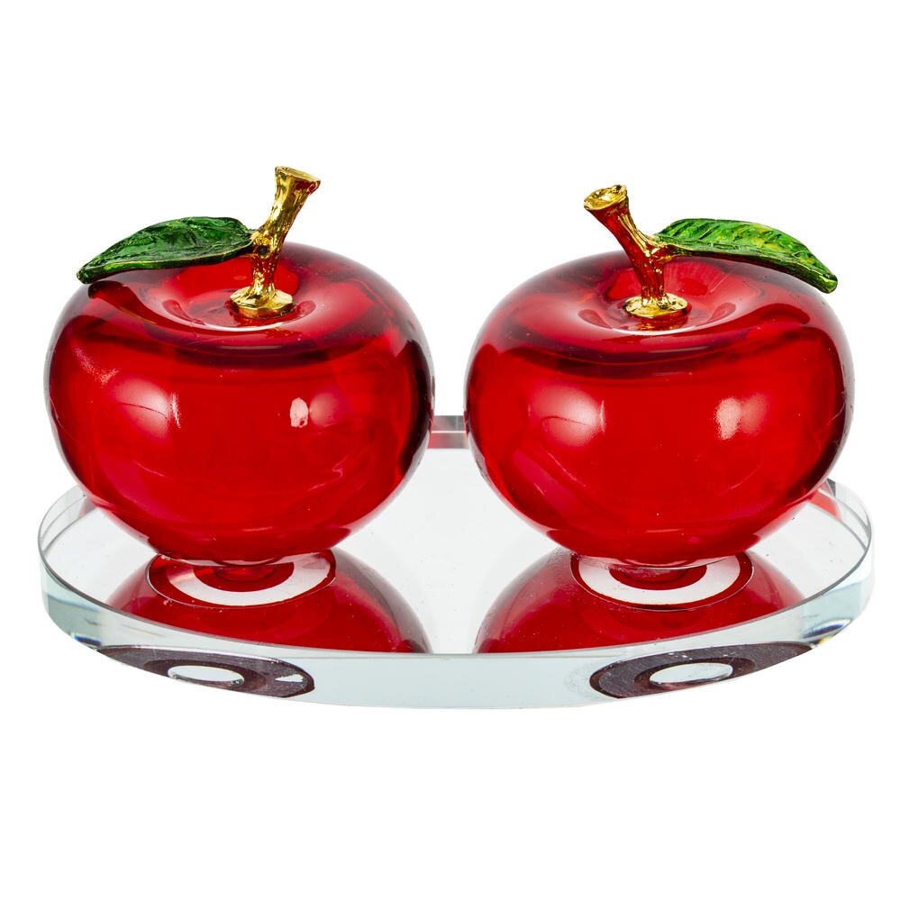 Фигурка декоративная "Яблоки", L11 W7 H6 см