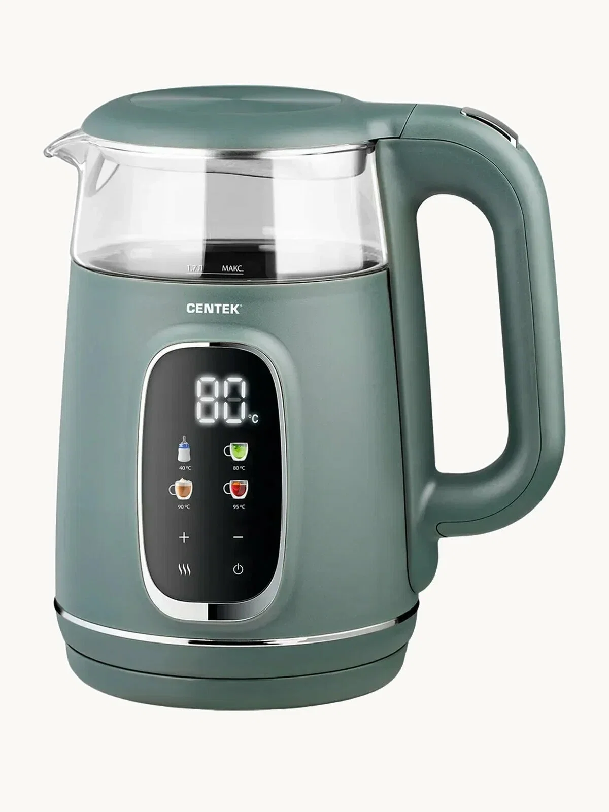 Чайник электрический Centek CT-0052 Green