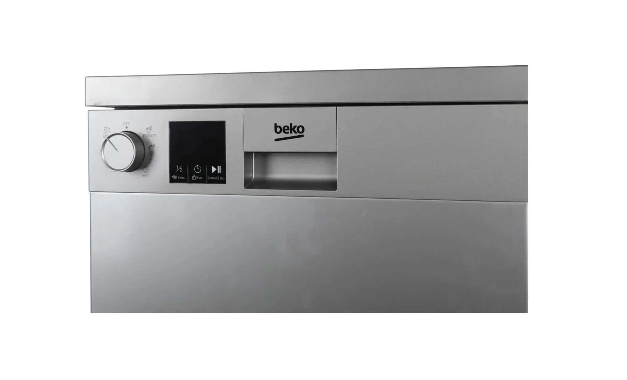 Посудомоечная машина BEKO 45CM DVS050R02S 85x44.8x60 см. 10 комплектов, механическое управление
