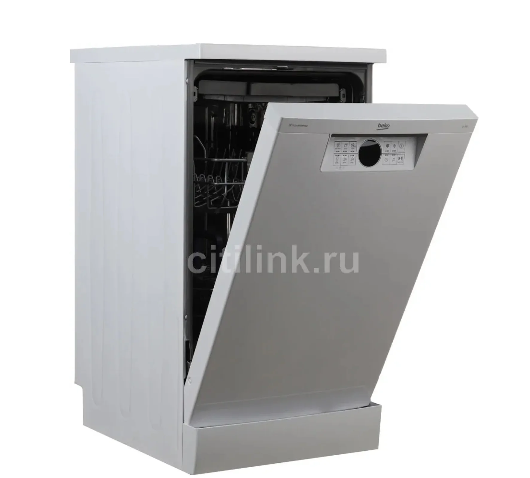 Посудомоечная машина Beko BDFS26120WQ белый, 11 комплектов, 6 программ; 45x85x60 см