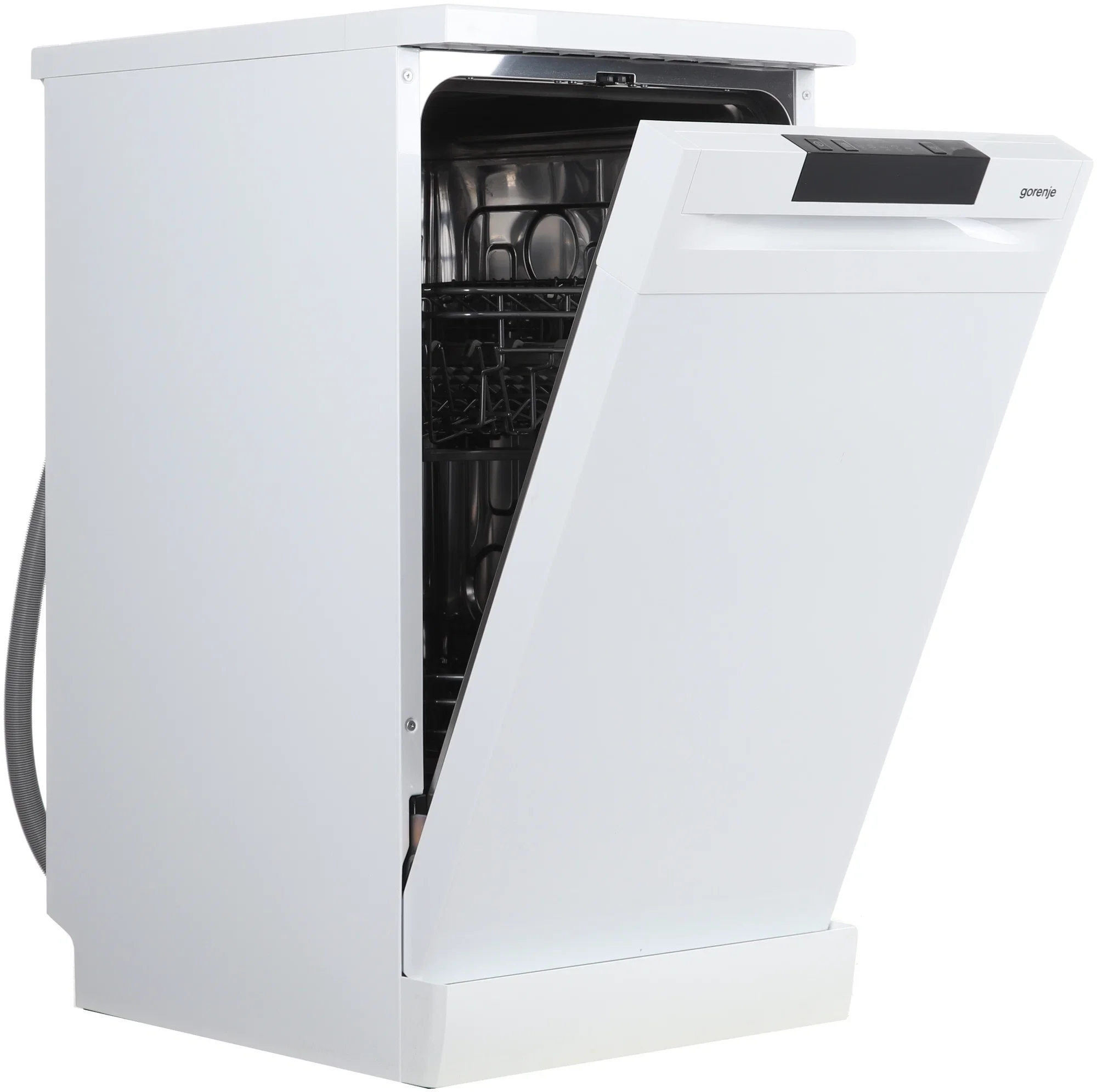 Посудомоечная машина GORENJE GS520E15W белый (узкая) 44.8x84.5x60см 9 комплекта, 5 программ,65 °C