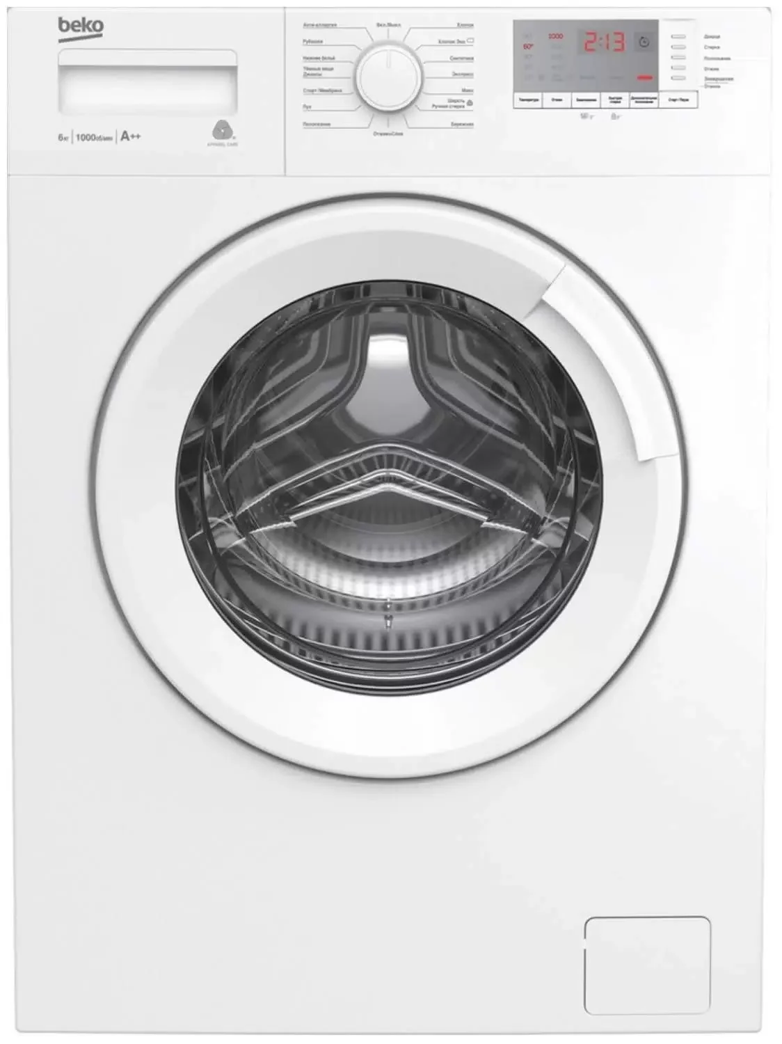 Стиральная машина BEKO WRE6512BWW 6 кг,1000 об/м,Дисплей