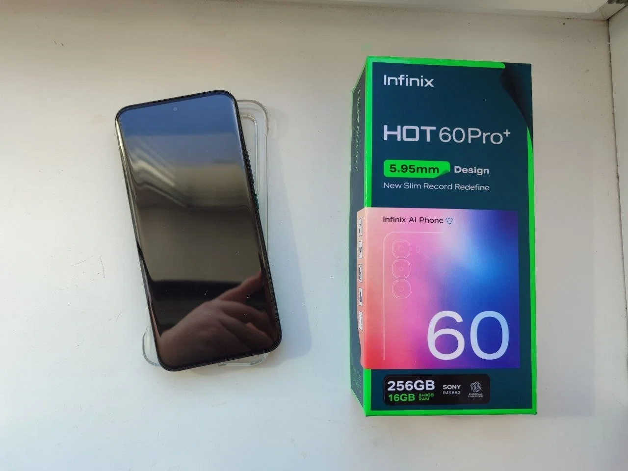 Смартфон Infinix HOT 60 Pro+ X6886 8/256Gb, черный