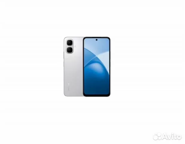Смартфон Infinix SMART 10 4/128Gb серебристый
