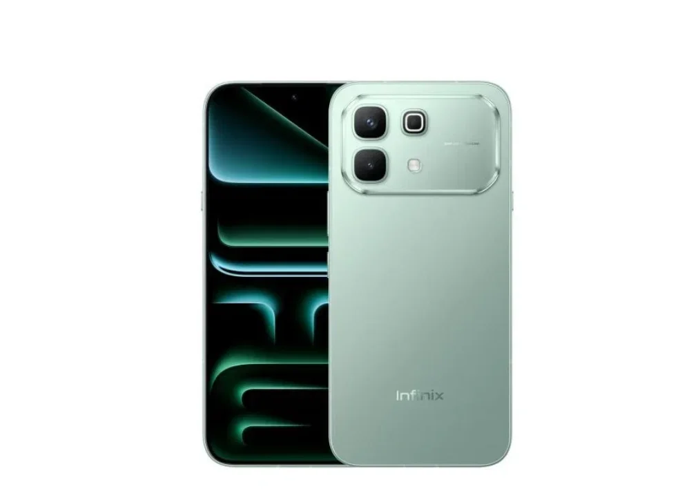 Смартфон Infinix X6879 Note 60 256Gb 8Gb голубой моноблок 3G 4G 6.78" 1080x2436 Android 15 50Mpix 802.11 a/b/g/n/ac NFC GPS GSM900/1800 GSM1900 Protec