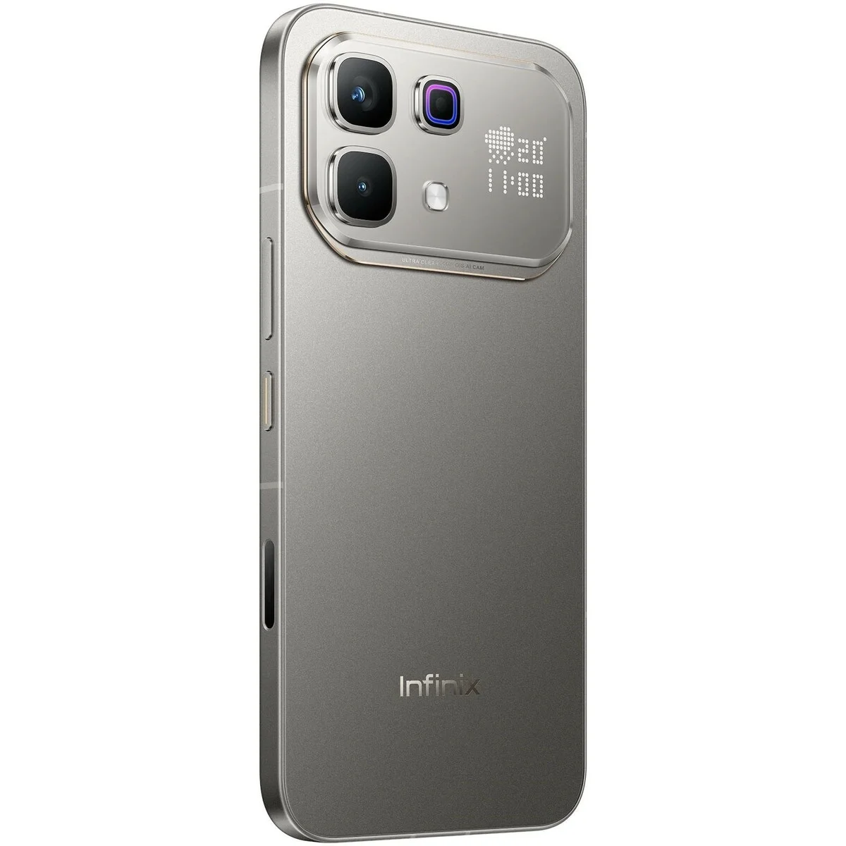 Смартфон Infinix X6879 Note 60 256Gb 8Gb титан моноблок 3G 4G 6.78" 1080x2436 Android 15 50Mpix 802.11 a/b/g/n/ac NFC GPS GSM900/1800 GSM1900 Protect
