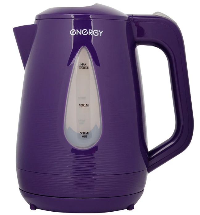 Эл,чайник ENERGY E-214 (1,7 л, диск) фиолетовый
