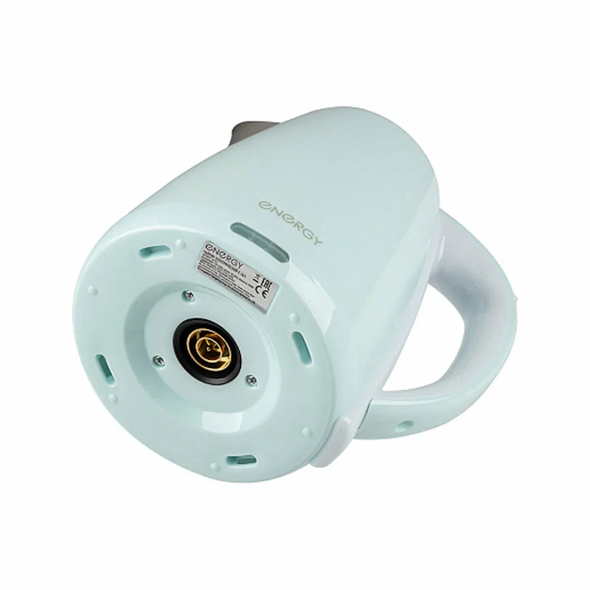Эл,чайник ENERGY E-261 (1,8 л, диск) голубой, двойной корпус