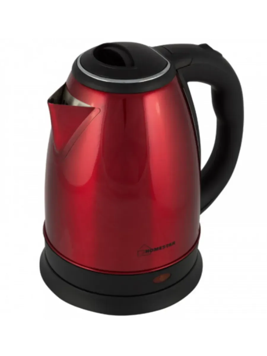 Эл,чайник Homestar HS-1010 (1,8 л) стальной, красный