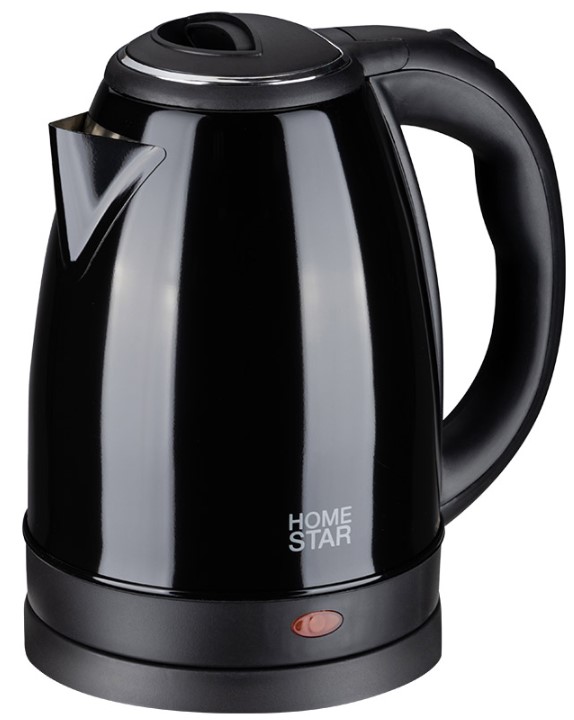 Эл,чайник Homestar HS-1010 (1,8 л) стальной, черный