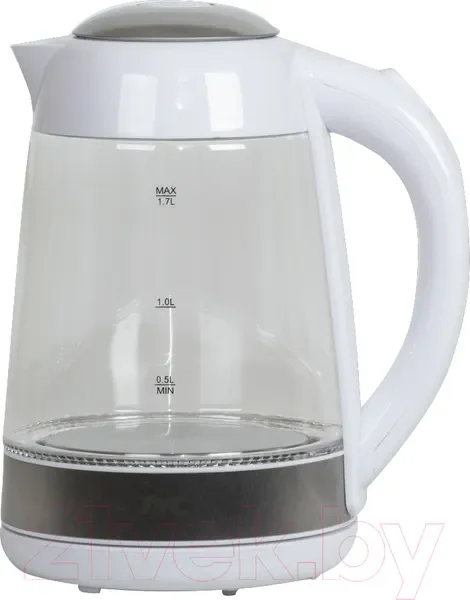 Эл,чайник JVC JK-KE1705 white  1,7л, 2200 Вт (стекло) Подсветка. Фильтр. СУПЕРПРОМО!!!