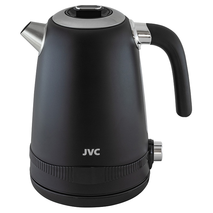 Эл,чайник JVC JK-KE1730 black 1,7 л, 2200 Вт (металл)