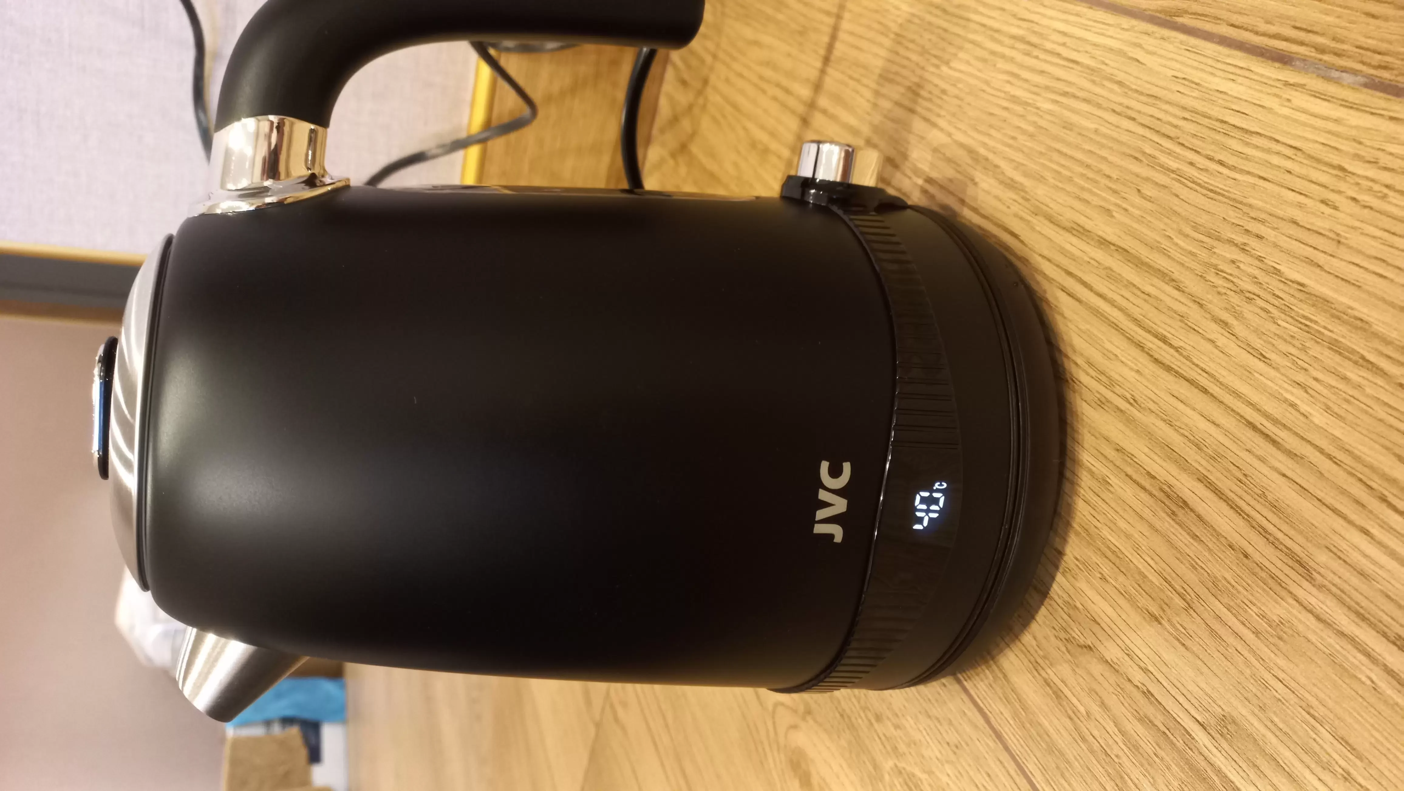 Эл,чайник JVC JK-KE1730 black  1,7 л, 2200 Вт   (металл)