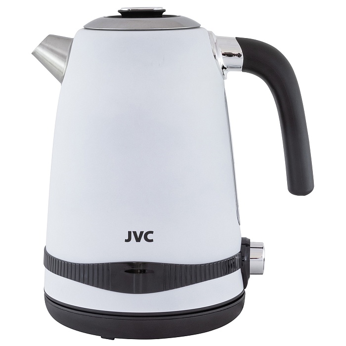 Эл,чайник JVC JK-KE1730 белый, 1,7 л, 2200 Вт (металл)