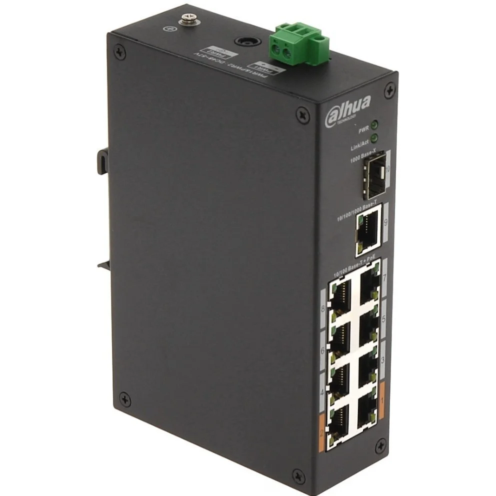 Коммутатор Dahua DH-PFS3110-8ET-96 неуправляемый