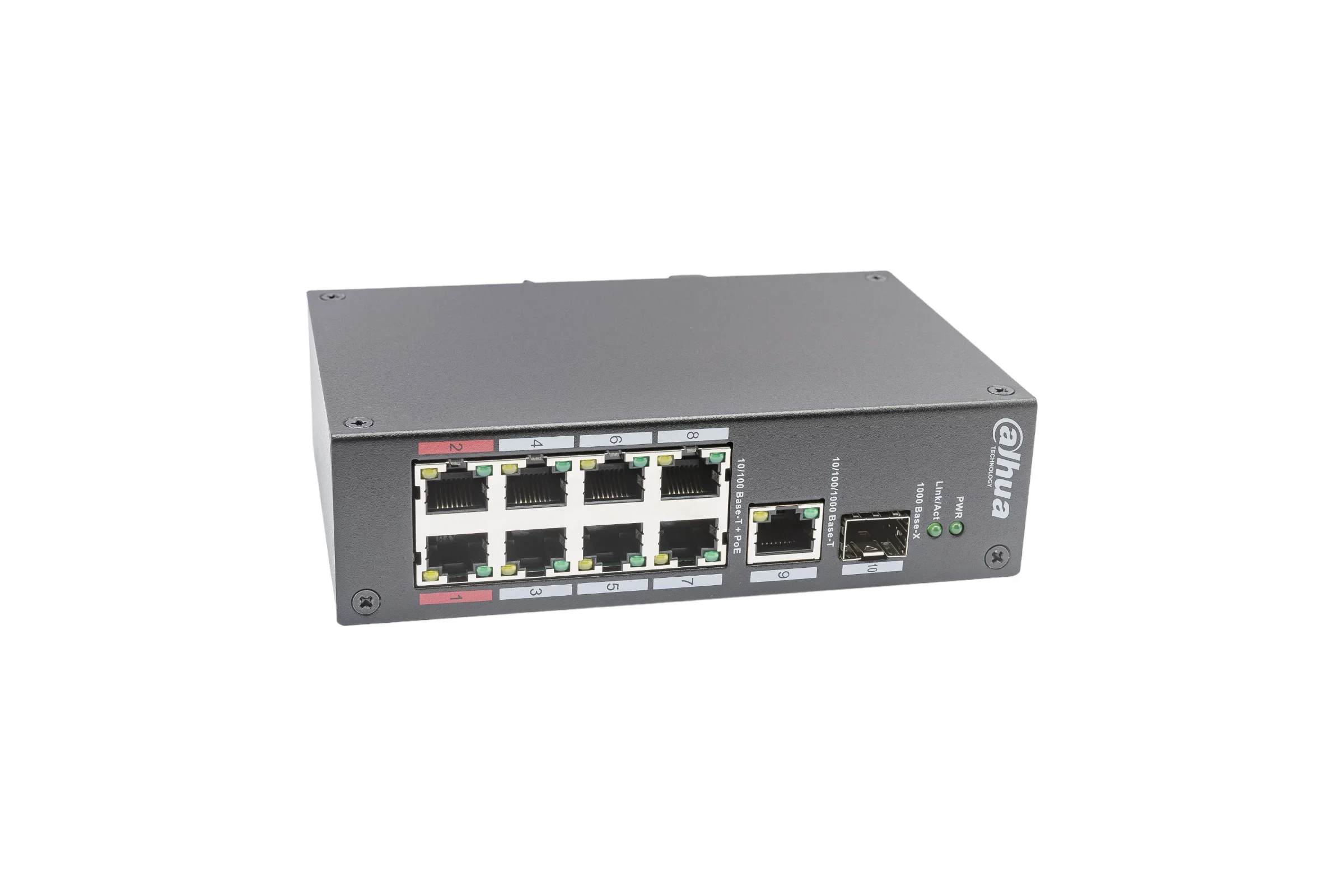 Коммутатор Dahua DH-PFS3110-8ET-96 неуправляемый