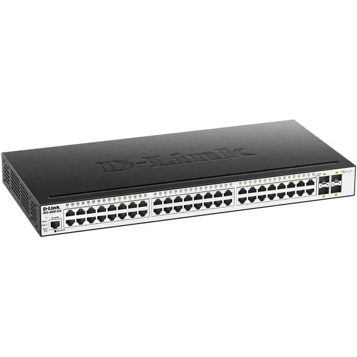 Коммутатор DGS-1052/A3A Unmanaged Switch 48x1000Base-T, 4xCombo 1000Base-T/SFP, Surge 1KV, metal case