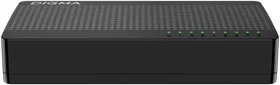 Коммутатор Digma DSW-108GE DSW-108GEV2 (L2) 8x1 Гбит/с неуправляемый