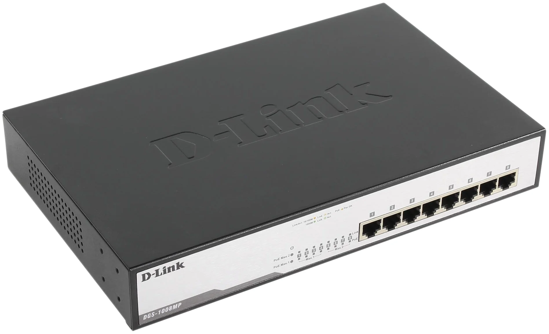 Коммутатор D-Link DGS-1008MP/B1A